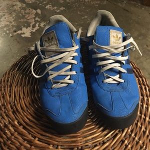 Blue Adidas Shoes